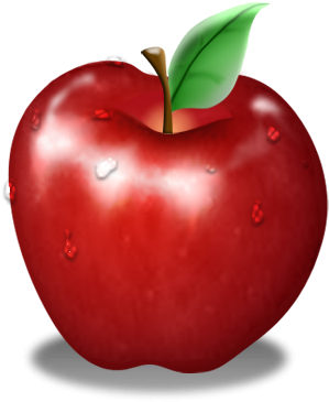 Red Apple Png Photo - Red Apple Png (400x400), Png Download