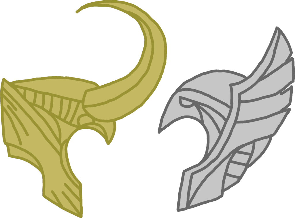 Helmet Thor And Loki By Dragon Flash - Thor And Loki Helmet (1024x757), Png Download