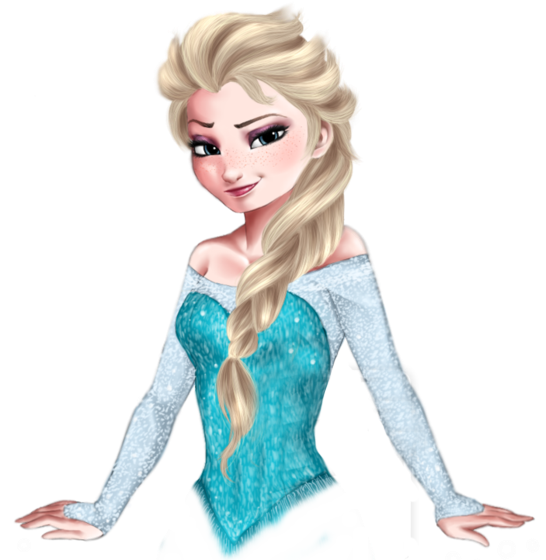 Elsa De Frozen Png - Frozen Para Tubete (545x567), Png Download