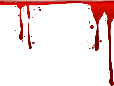 Blood Dripping Transparent Images Walpaper - Dripping Blood Cartoon Transparent (400x300), Png Download