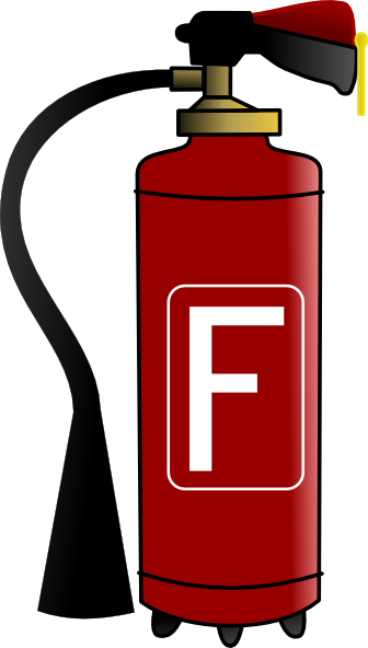 Fire Extinguisher Clip Art Fire Extinguisher Clipart - Fire Extinguisher Clip Art (336x592), Png Download