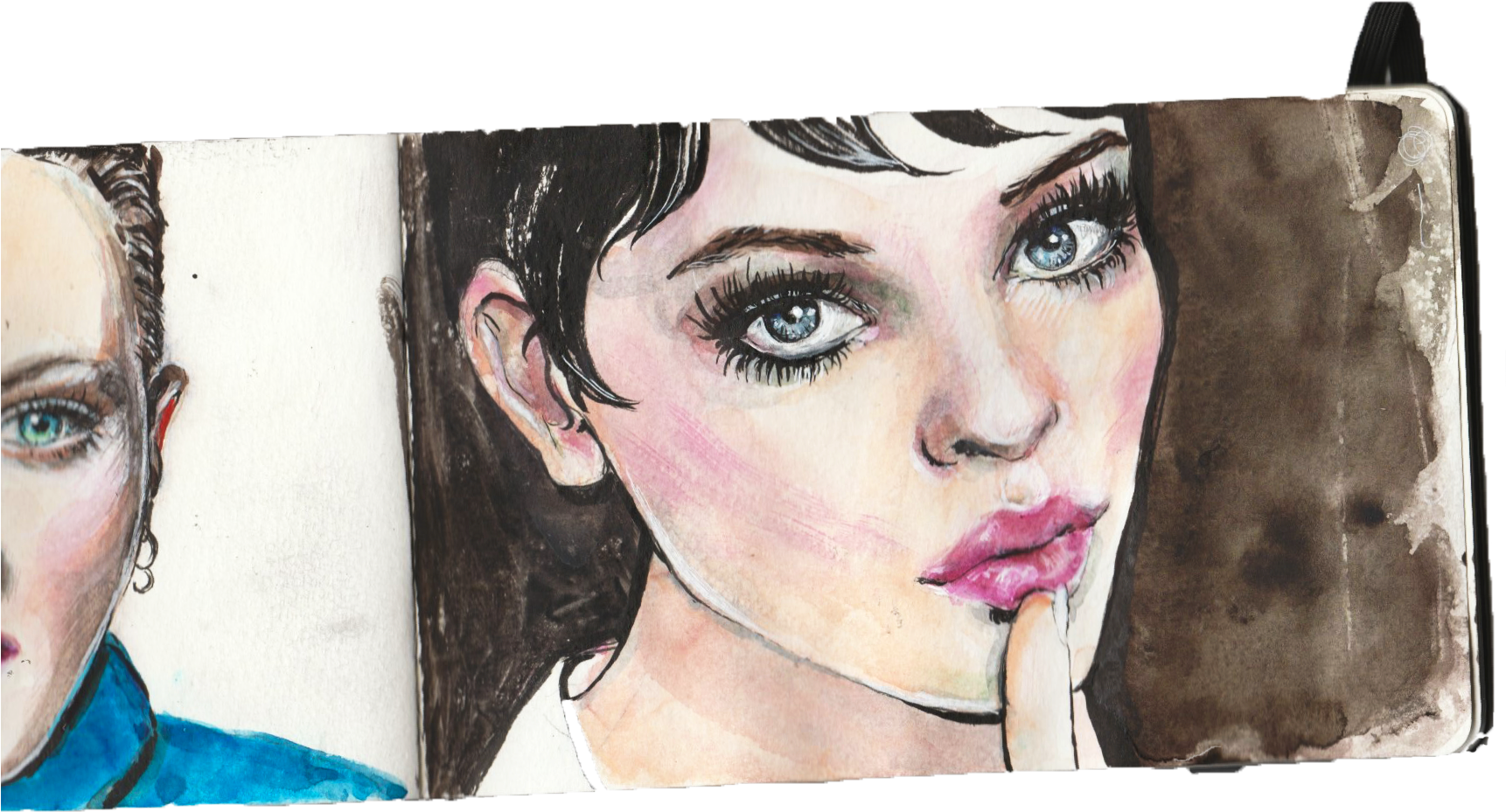 Fashion Drawing - (1791x1090), Png Download