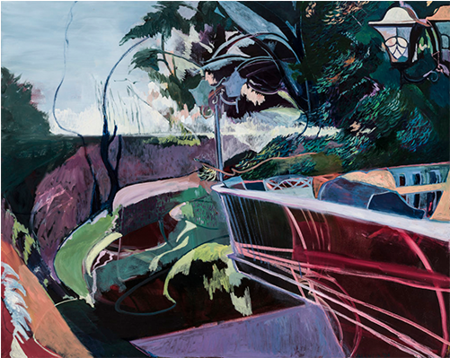 Backyard Symphony - Oil Painting (500x500), Png Download