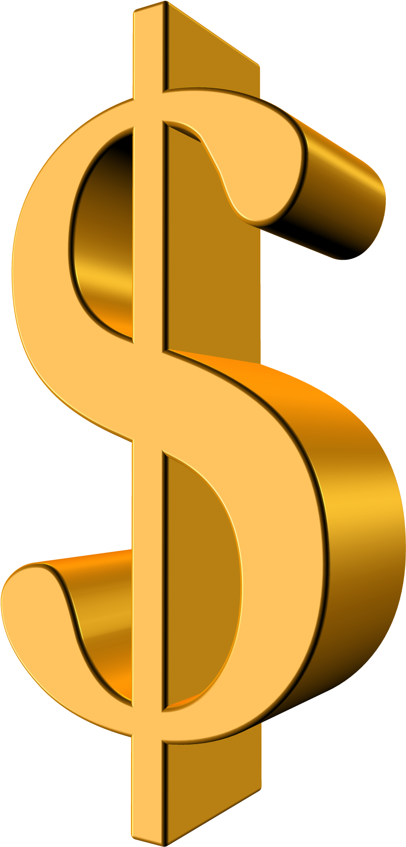 Clip Art Freeuse Stock Two Png Transparent Image Pngpix - Transparent Background Dollar Png (1057x1813), Png Download