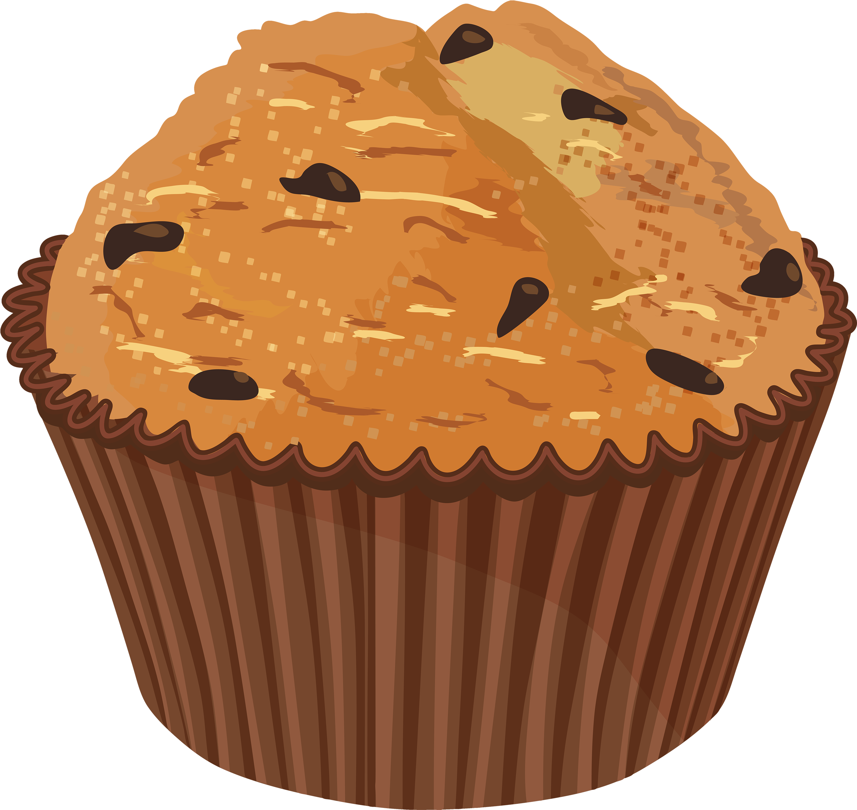 Pumpkin Muffin Clipart - Muffin Clipart (3000x2837), Png Download