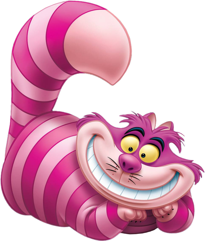 Cheshirecat Disney - Gato De Alicia En El Pais De Las Maravillas (822x822), Png Download