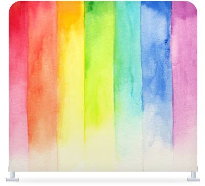Somewhere Over The Rainbow - Painting (400x400), Png Download