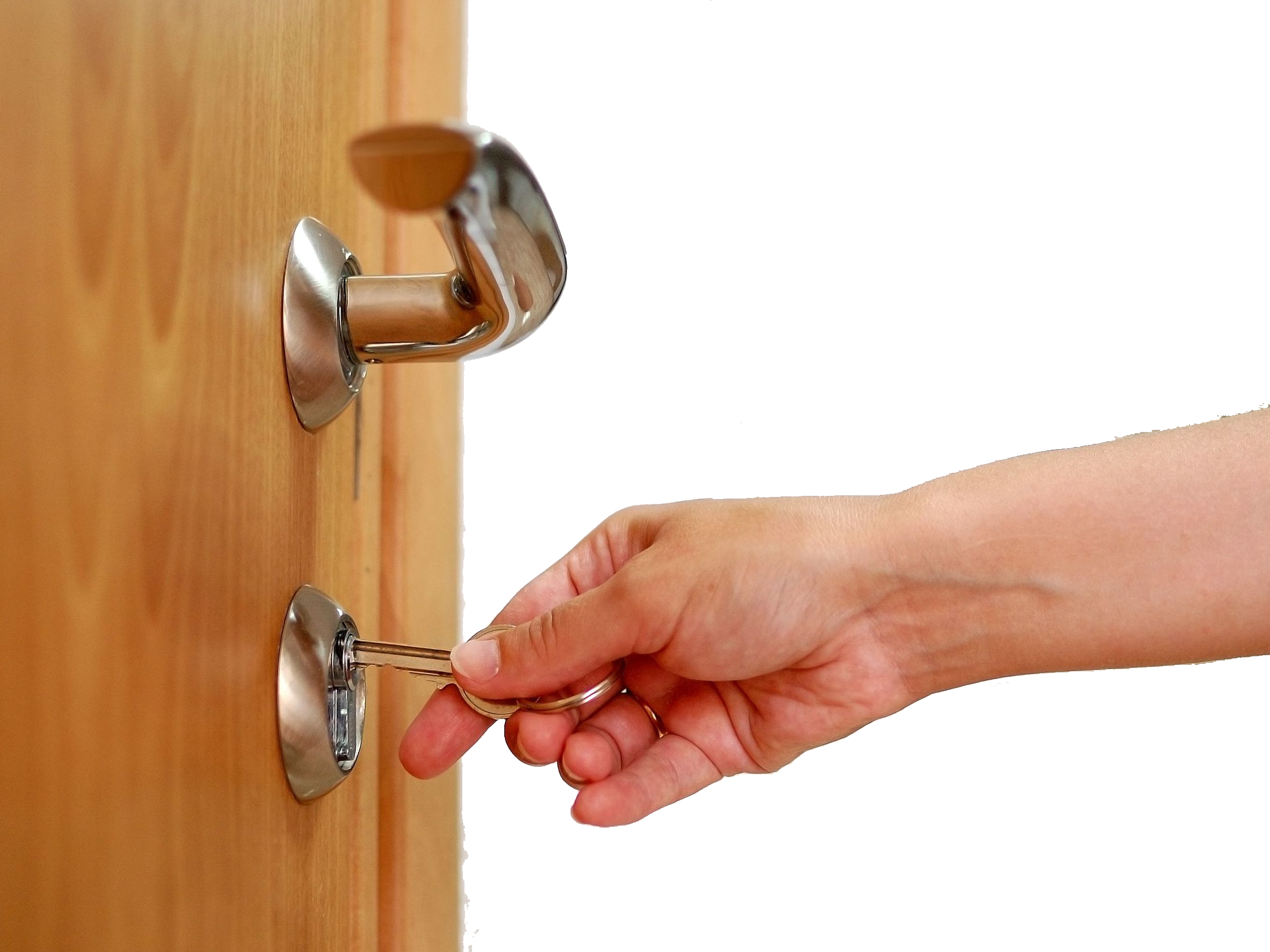 Download My Key Stuck In The Door Lock Key In Door Png Png Image