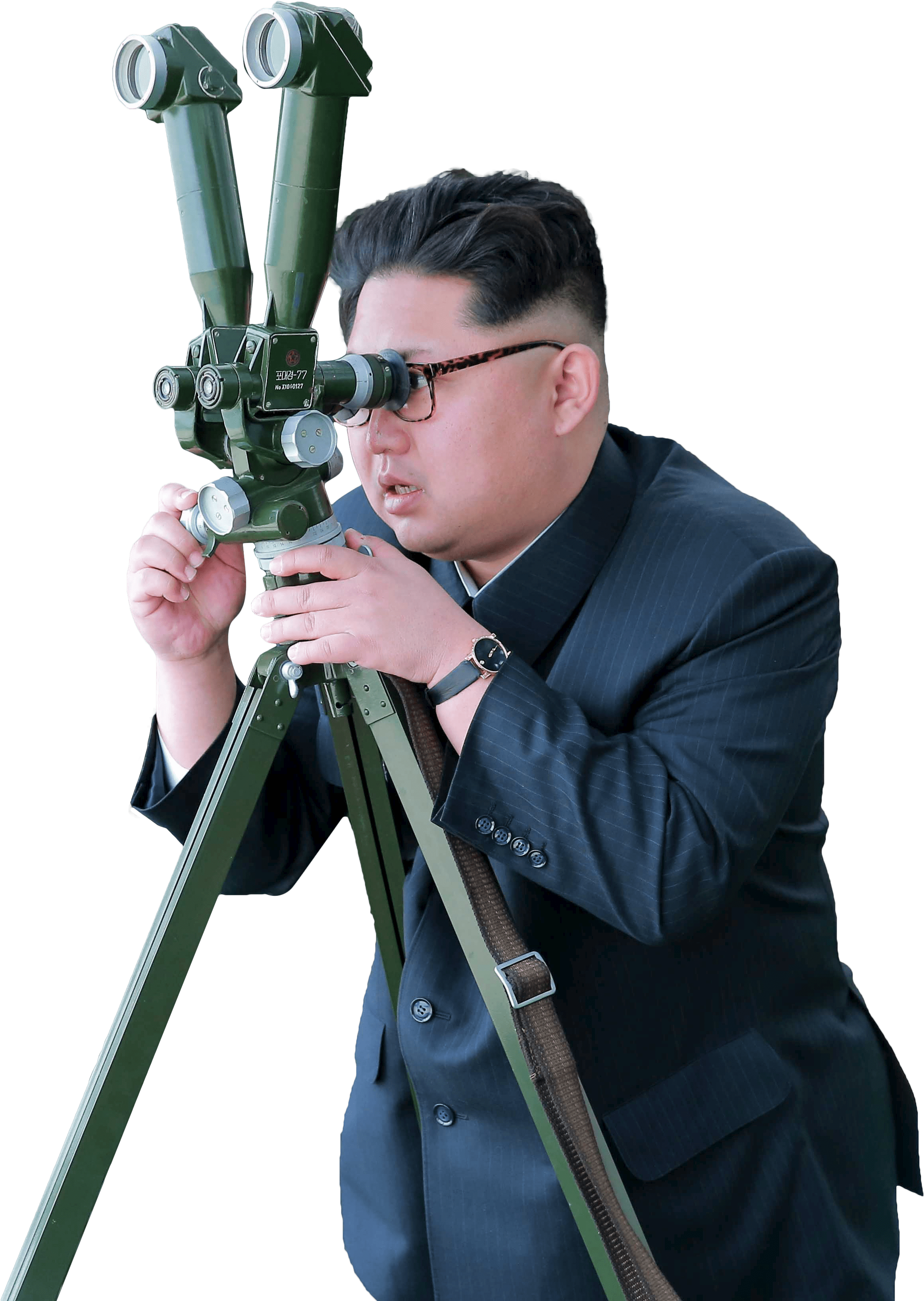 Download - Kim Jong Un Lcut Out (2556x3457), Png Download