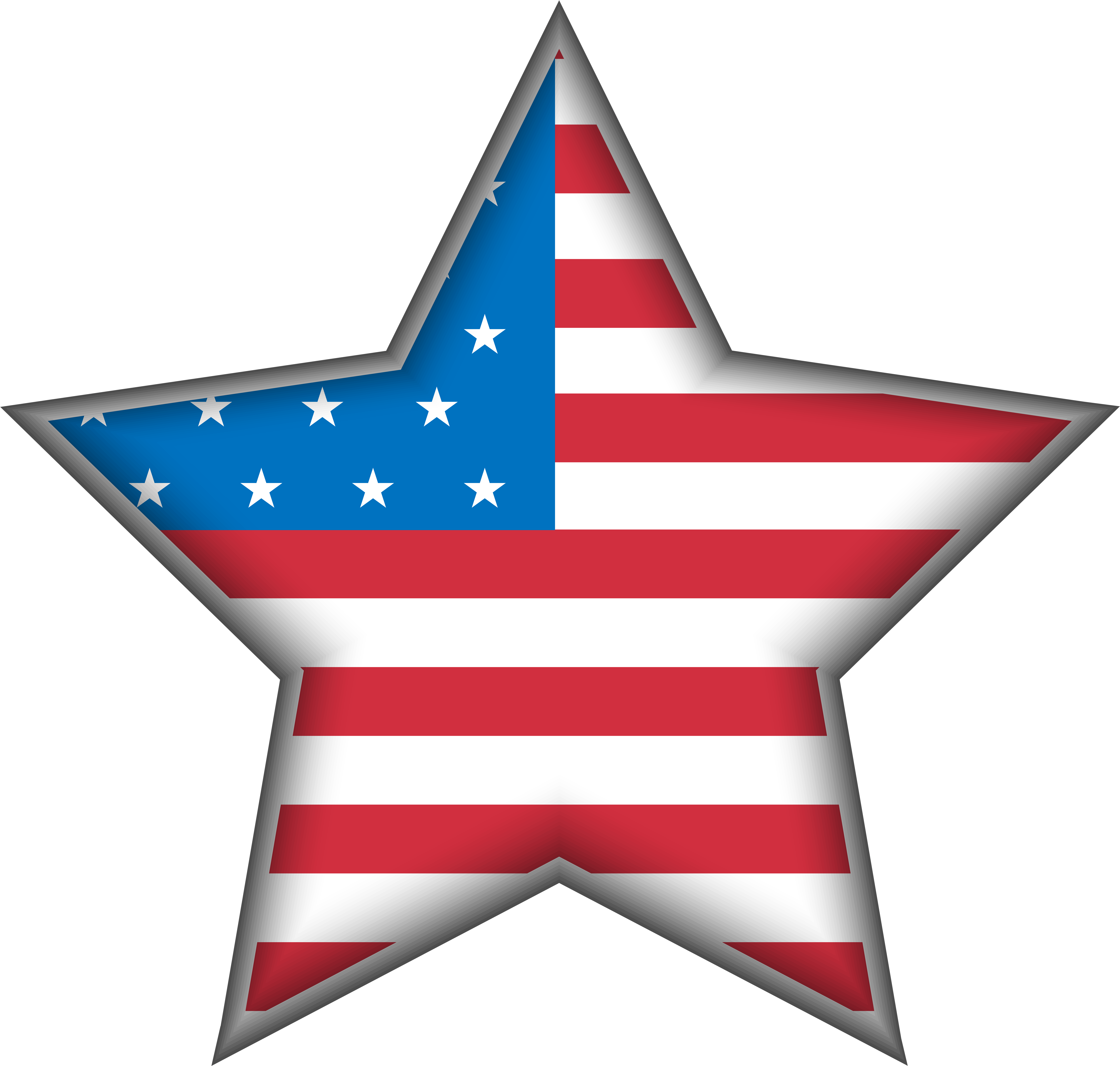 Star Png (8000x7636), Png Download