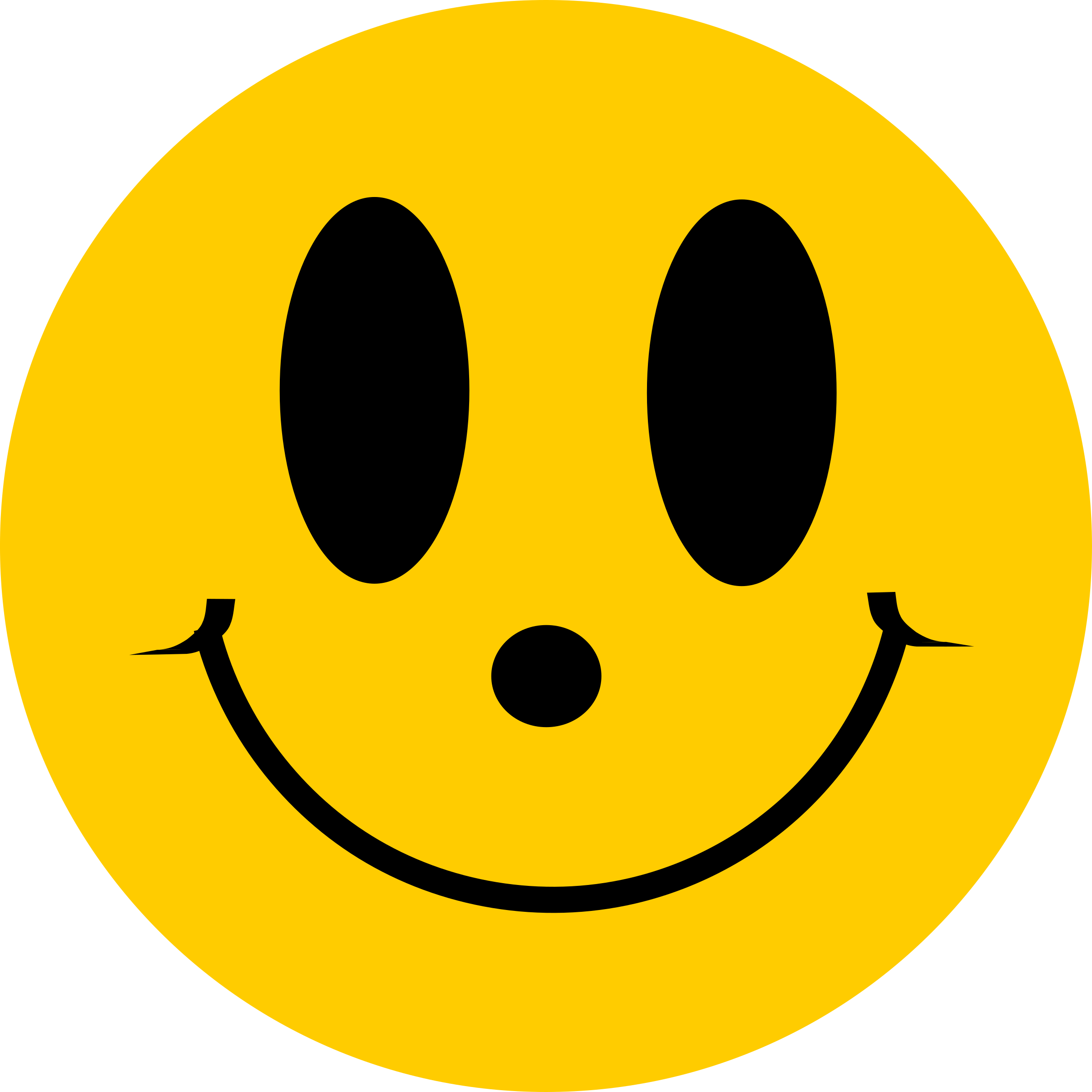 Simple Flat Smiley Face Smile Clipart Transparent Download - Smiley Face Icon Png (2400x2400), Png Download