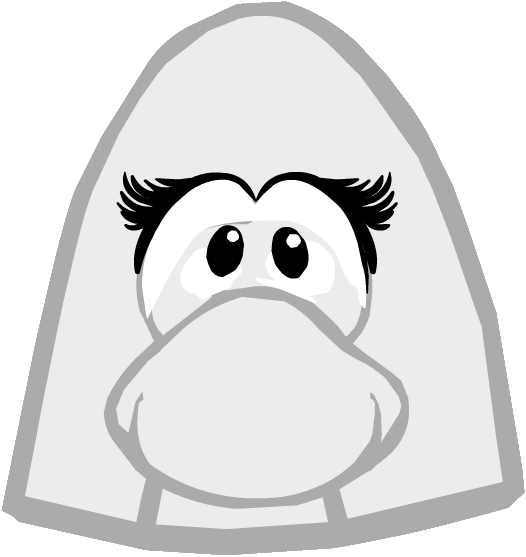 Wide Awake Eyes - Club Penguin The Flip (453x480), Png Download