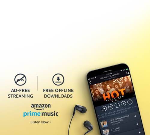 Amazon Prime Music Stream Millions Of Songs, Ad-free - Amazon Mobile (500x450), Png Download