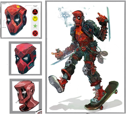 Initial Design Progressing To Final - Action Figure (470x400), Png Download