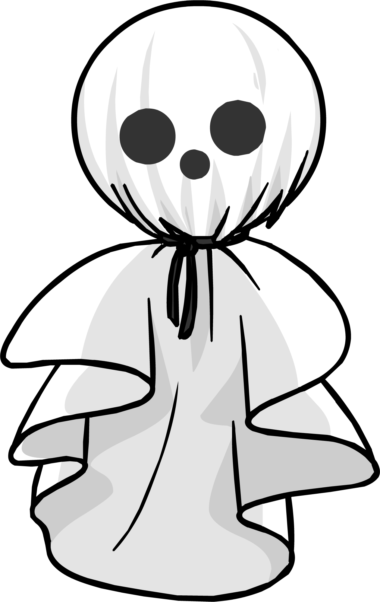 Terrifying Tissue Ghost (1261x1995), Png Download