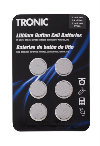 Tronic 6 Knopfzellen - Akkus & Batterien (500x500), Png Download