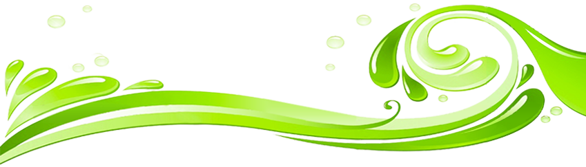 Wave Png Photo - Green Waves Transparent (849x243), Png Download