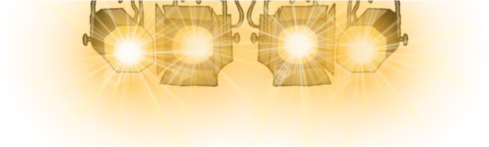 Flora-bama - Stage Lights Clipart (991x286), Png Download