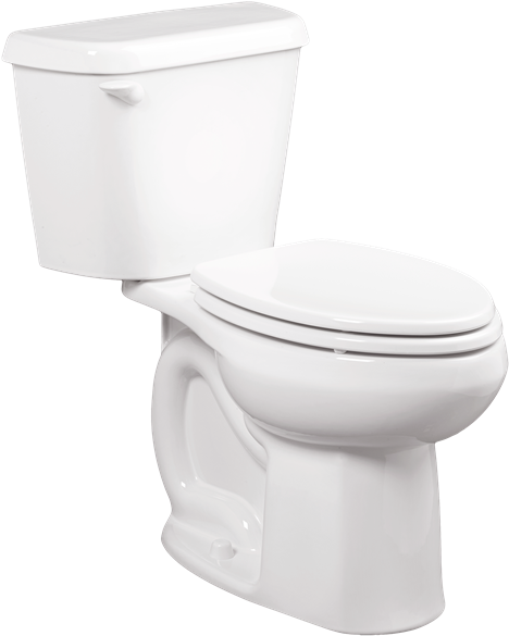 Toilet Png - American Standard Colony 1.6 Gpf Elongated Toilet Finish: (613x613), Png Download