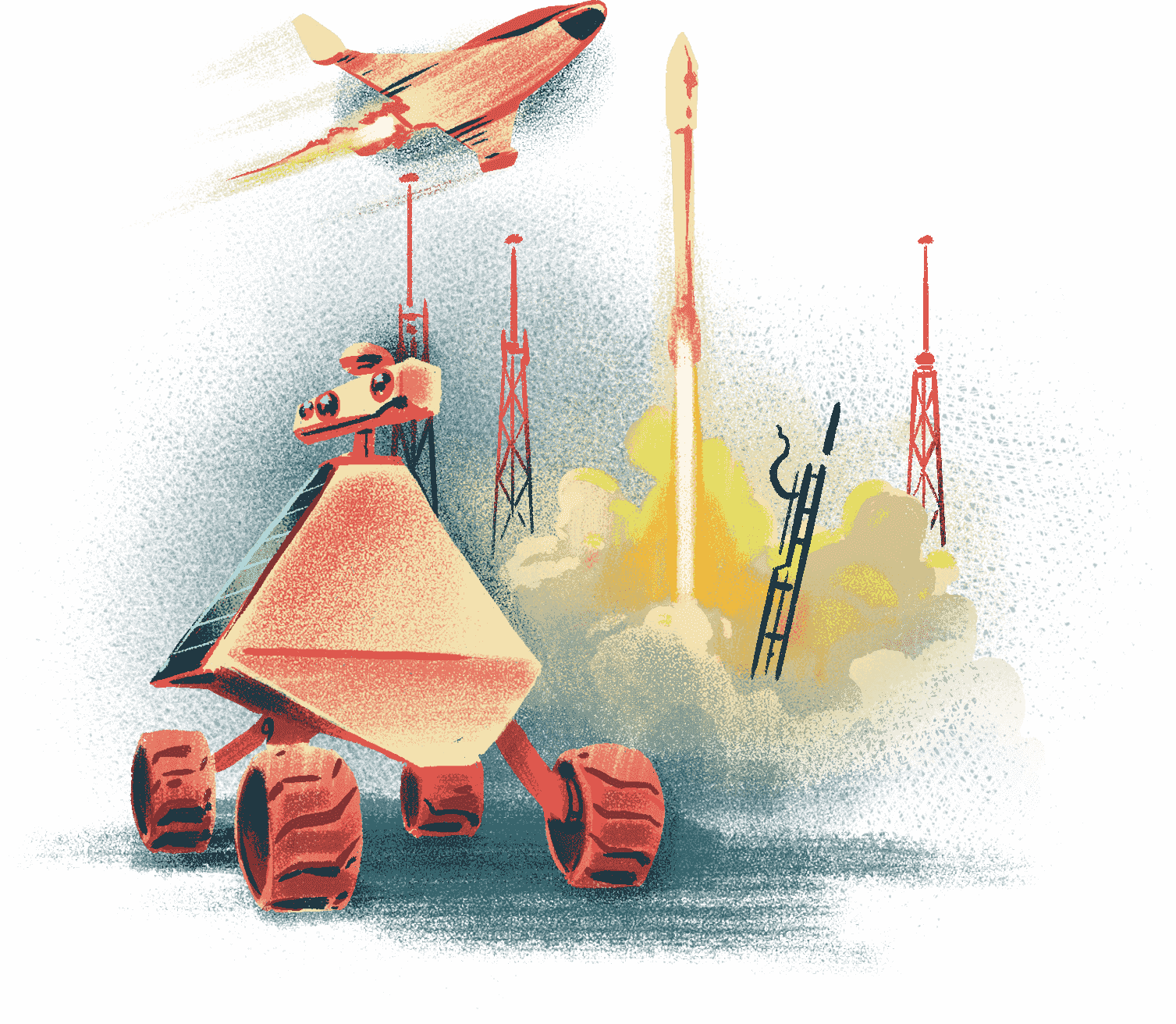 Why Space Angels - Illustration (1507x1312), Png Download