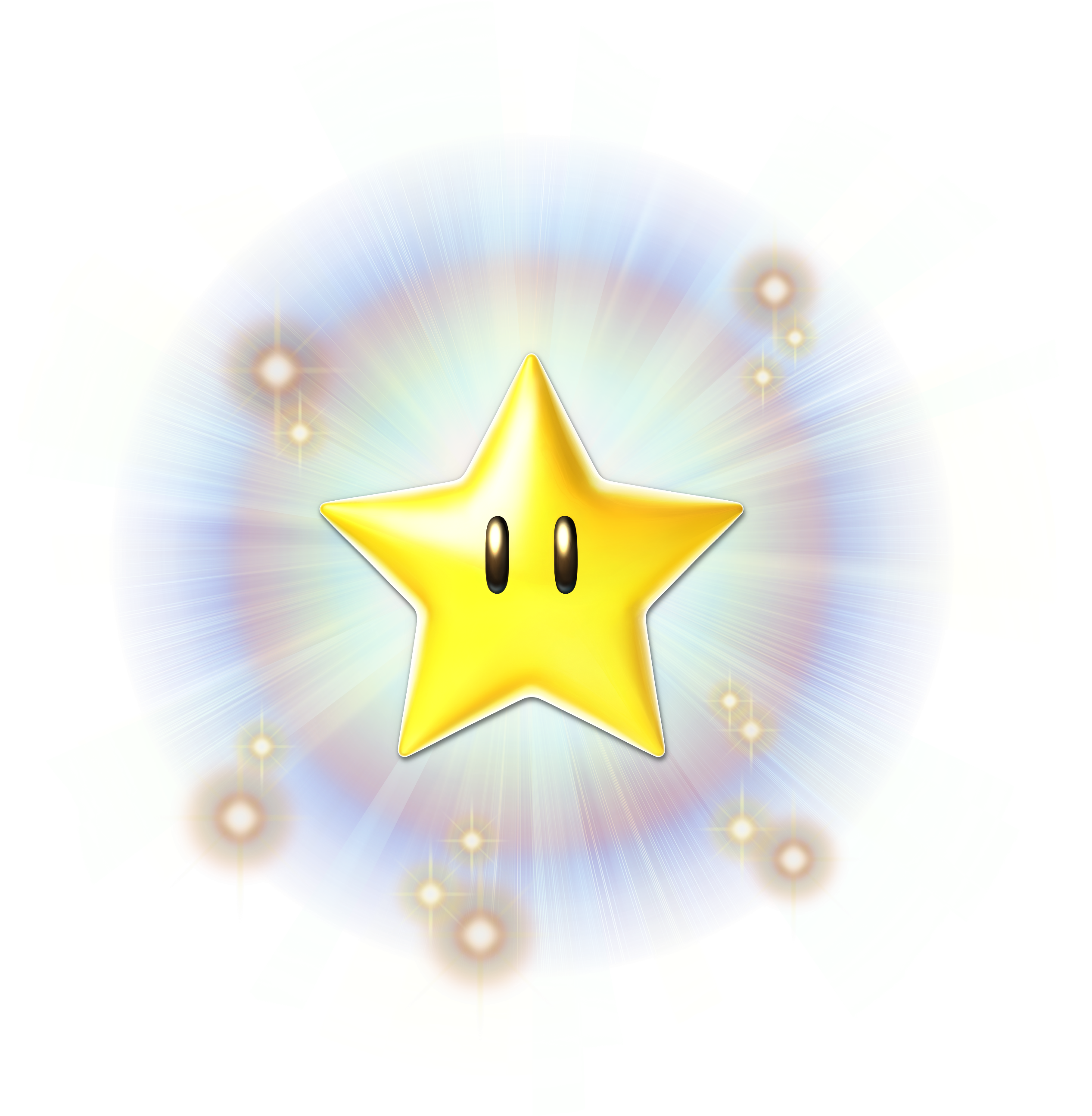Star Mp9 Glow - Mario Star Power Png (2535x2592), Png Download