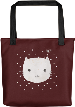 Watercolor Kitten - Tote Bag (480x480), Png Download