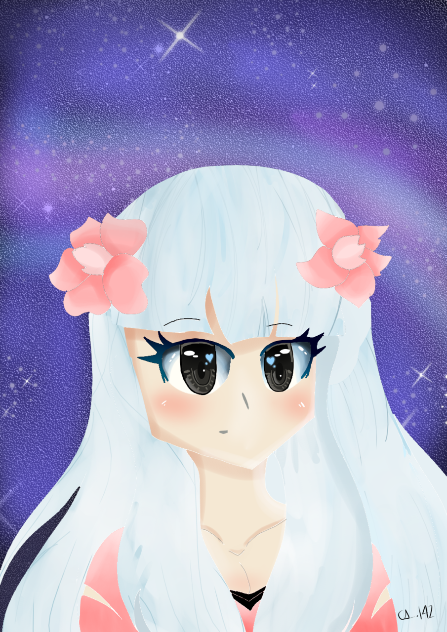 If Kanna Was Human - Cartoon (905x1280), Png Download