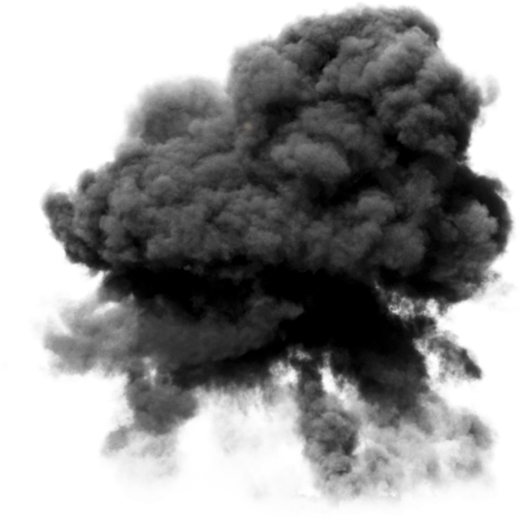 Black Smoke Png Free Download - Black Smoke Transparent Png (894x894), Png Download