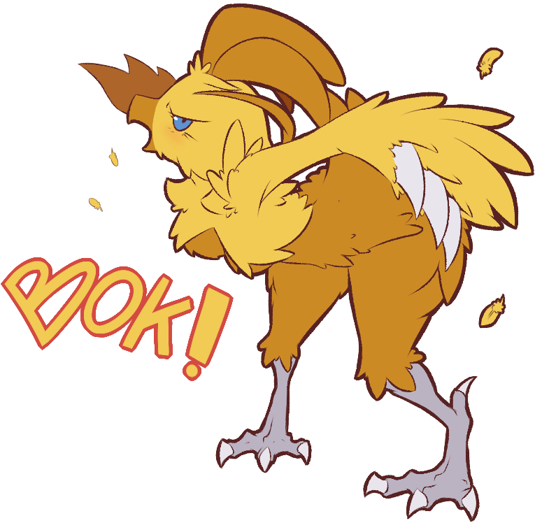 Angry Chicken Noises* - Angry Pokemon Noises (771x749), Png Download
