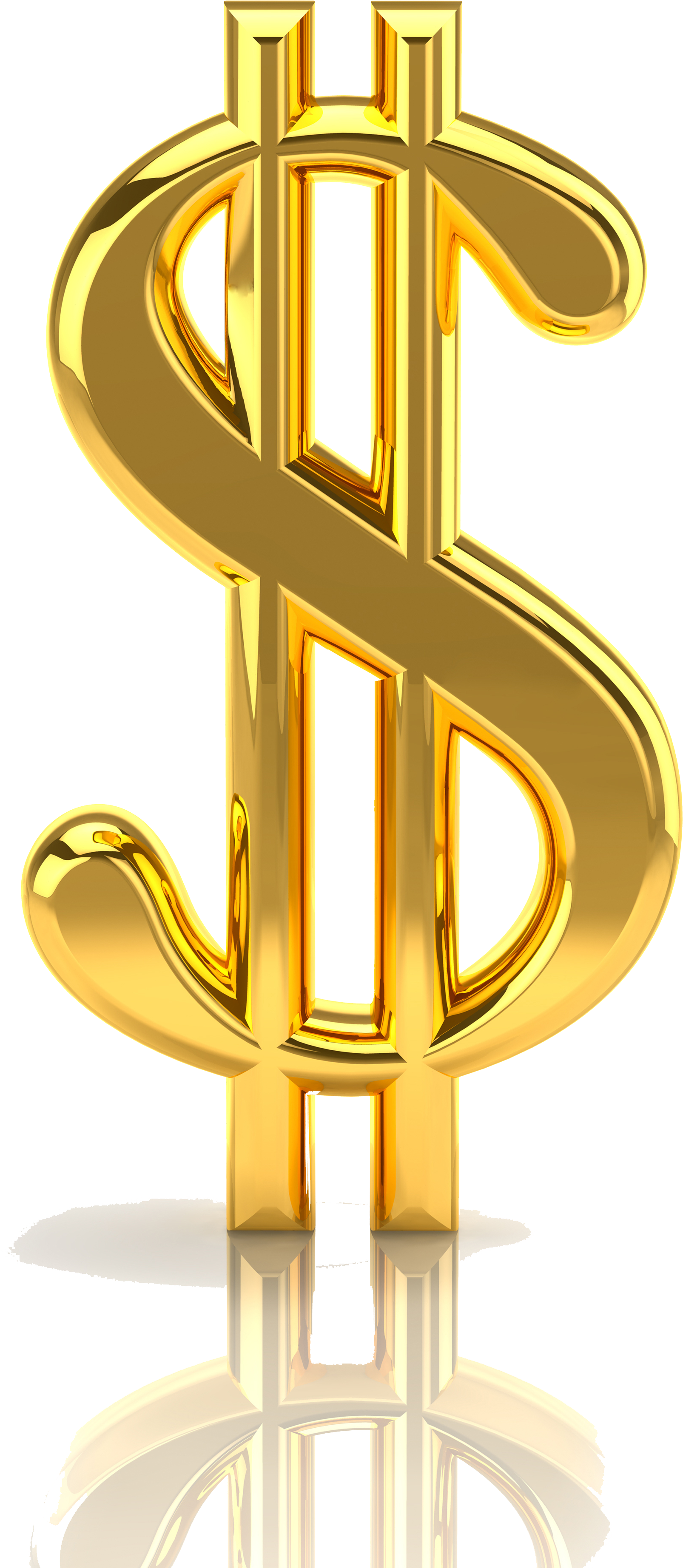 Download Gold Dollar Png File - Dollar Sign In Gold PNG Image with No