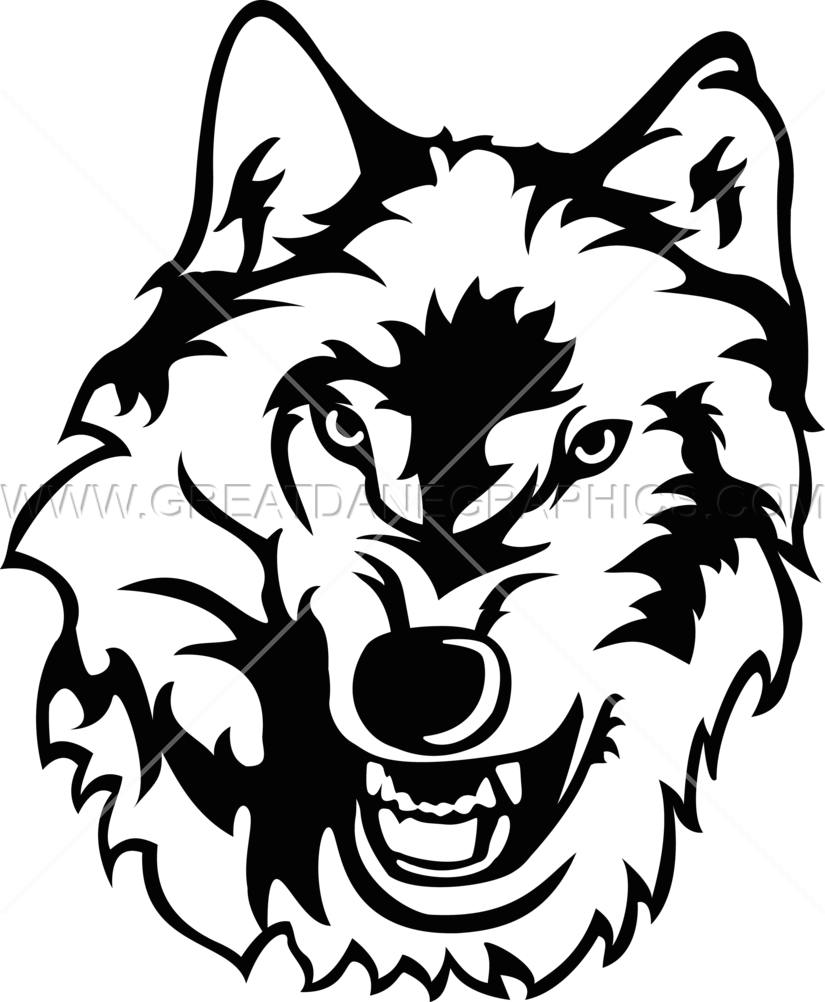 Wolf Snarl (825x1002), Png Download