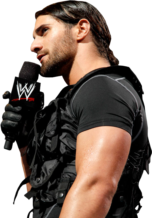 Linda ⭕ On Twitter - Seth Rollins Mic Png (642x722), Png Download
