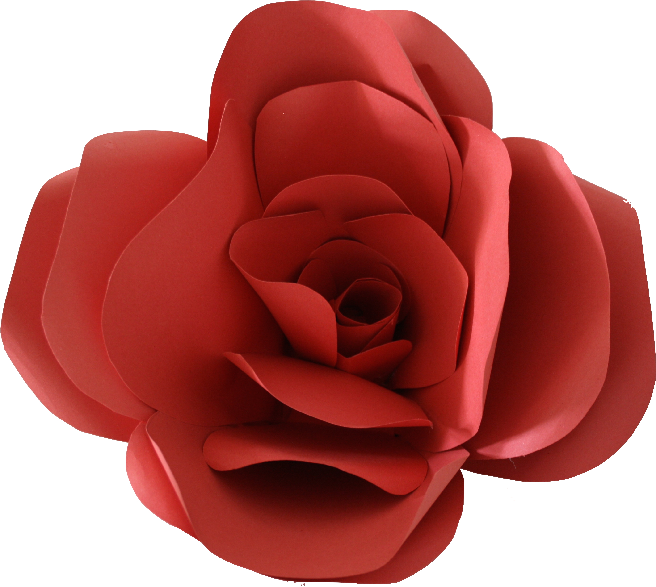 Paper Flower Png - Garden Roses (2795x2515), Png Download