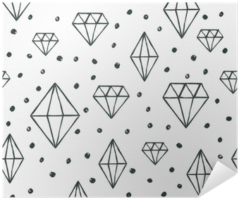 Vector Seamless Pattern With Hand Drawn Watercolor - Watercolor Painting (400x400), Png Download
