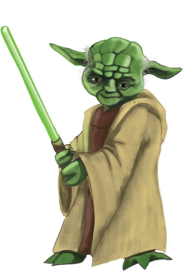 Star Wars Yoda Png Image - Smiley Yoda (752x1063), Png Download