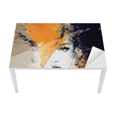 Woman Portrait - Abstract Watercolor Paintings Of Portraits (400x400), Png Download