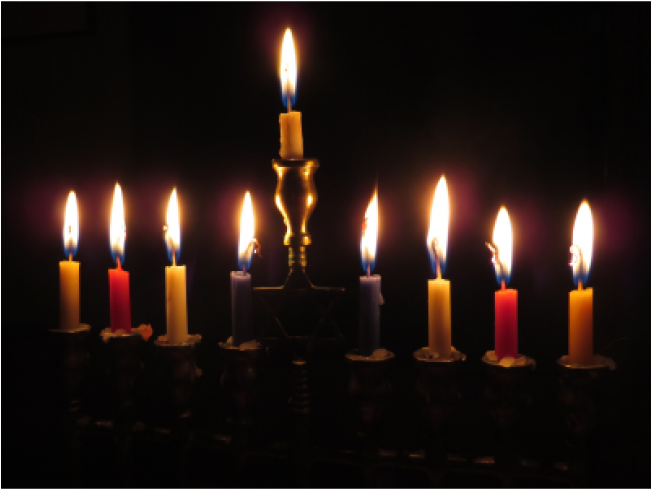 Kwanzaa - 4th Night Of Hanukkah 2017 (650x650), Png Download