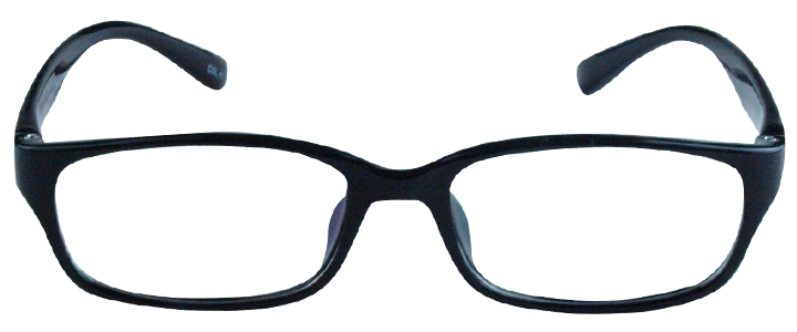Black Glasses Png - Black Glasses (720x300), Png Download