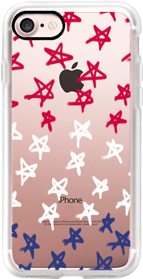 Casetify Iphone 7 Classic Grip Case - Star (282x560), Png Download