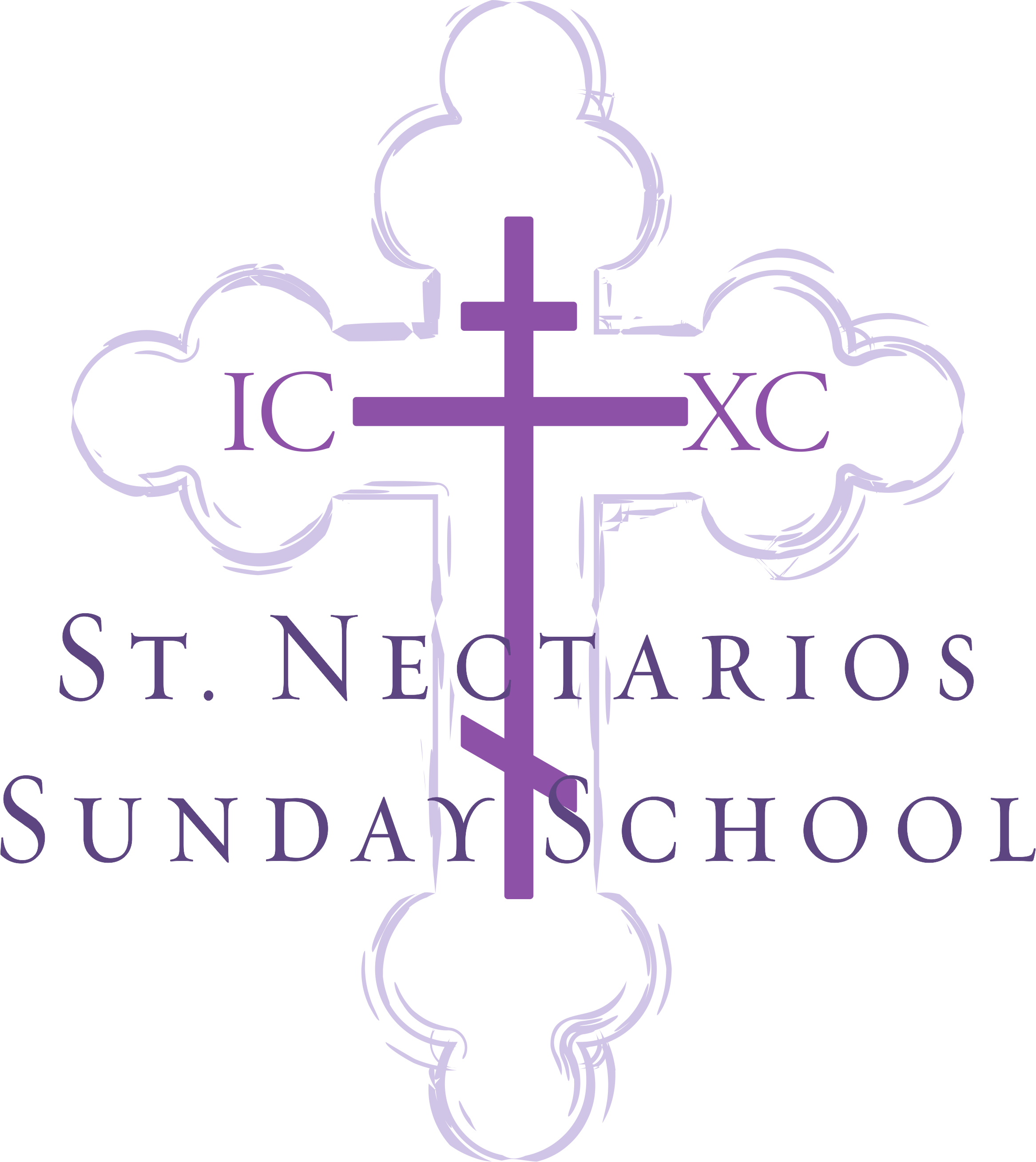 Sunday School - Russian Orthodox Symbols (2333x2617), Png Download