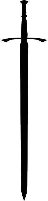 Post - Sword Silhouette Png (320x640), Png Download