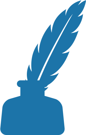 Author Webinars - Ink Pot Logo (494x518), Png Download