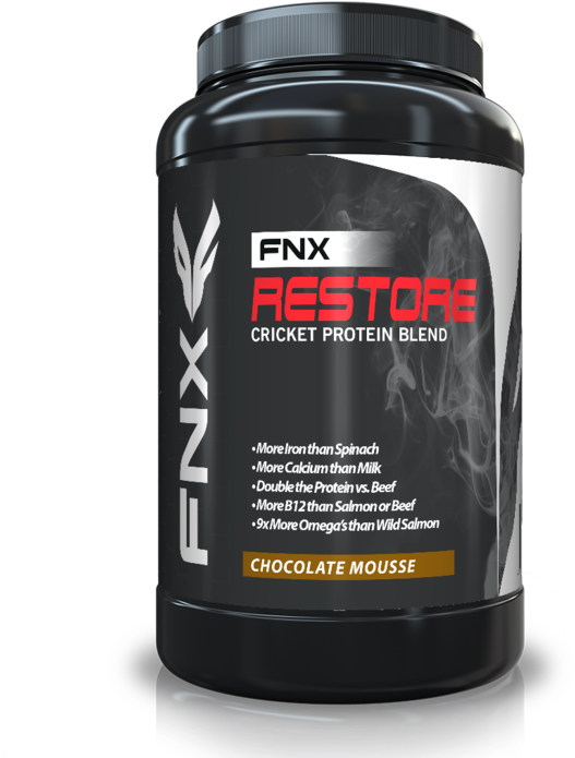 Cricket Protein Blend - Fnx Restore (740x740), Png Download
