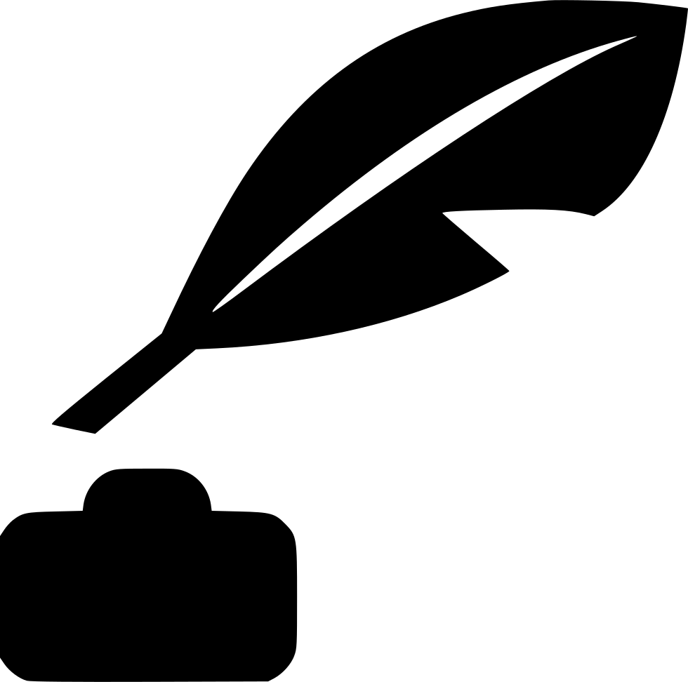 Quill Pen Ink - Quill (980x972), Png Download