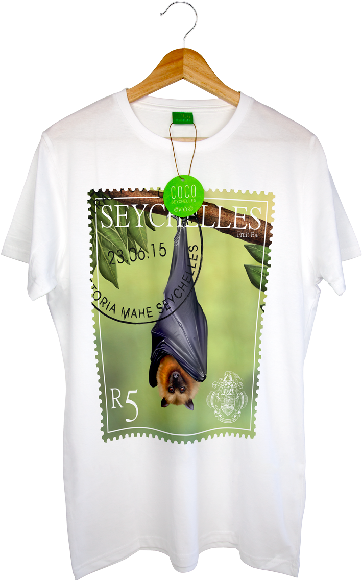 Fruit Bats Are Endemic Residents Of The Seychelles - T-shirt (467x700), Png Download