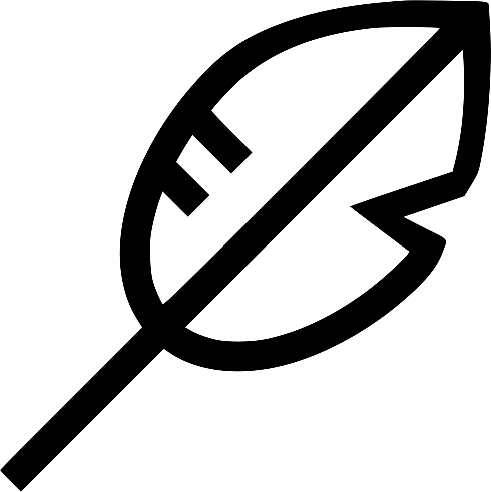 Letter Feather Pen Comments - Icon (980x982), Png Download