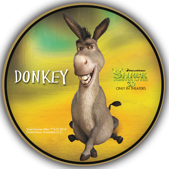 Shrek Forever After 3d - Slattar Fra Voss Hardanger Og Krodsherad - Cd (576x576), Png Download