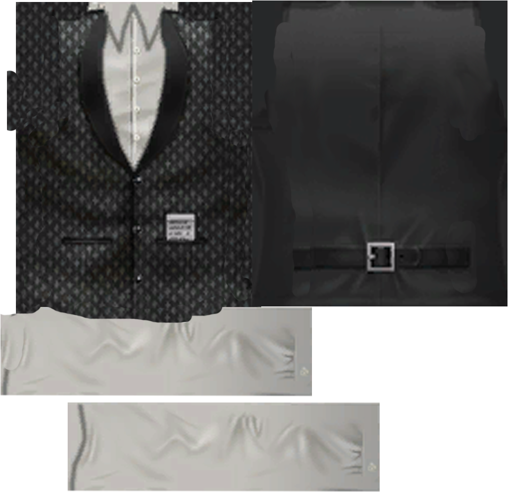 Download 457kb - Second Life Texture Jacket (1024x1024), Png Download