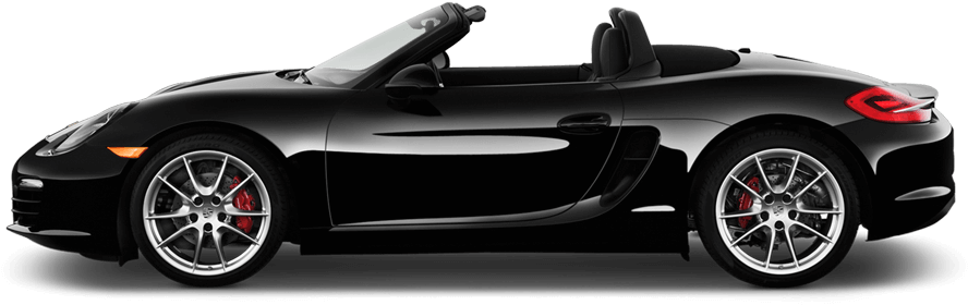 Mtf Exotics Porsche - Black Porsche Boxster 2014 (1280x720), Png Download
