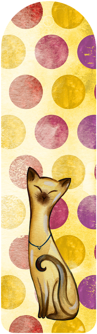 Love - Katzen-weihnachtskarten-personalisiertes Lila Gold (504x1280), Png Download